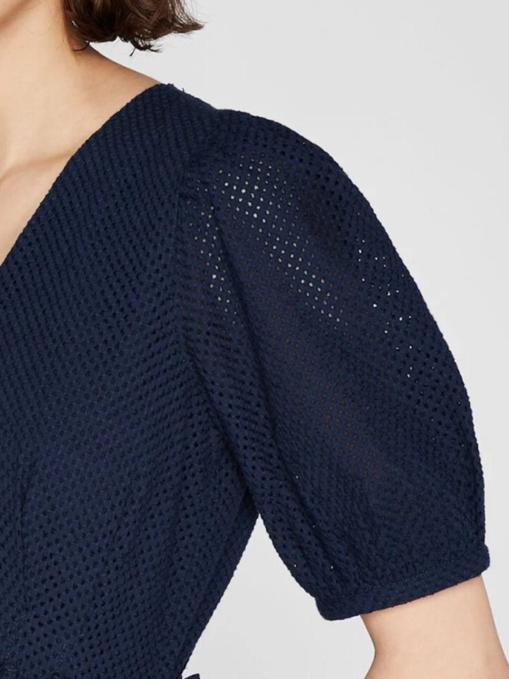 Club Mónaco Navy Blue Belted Romper - Picture 8 of 13